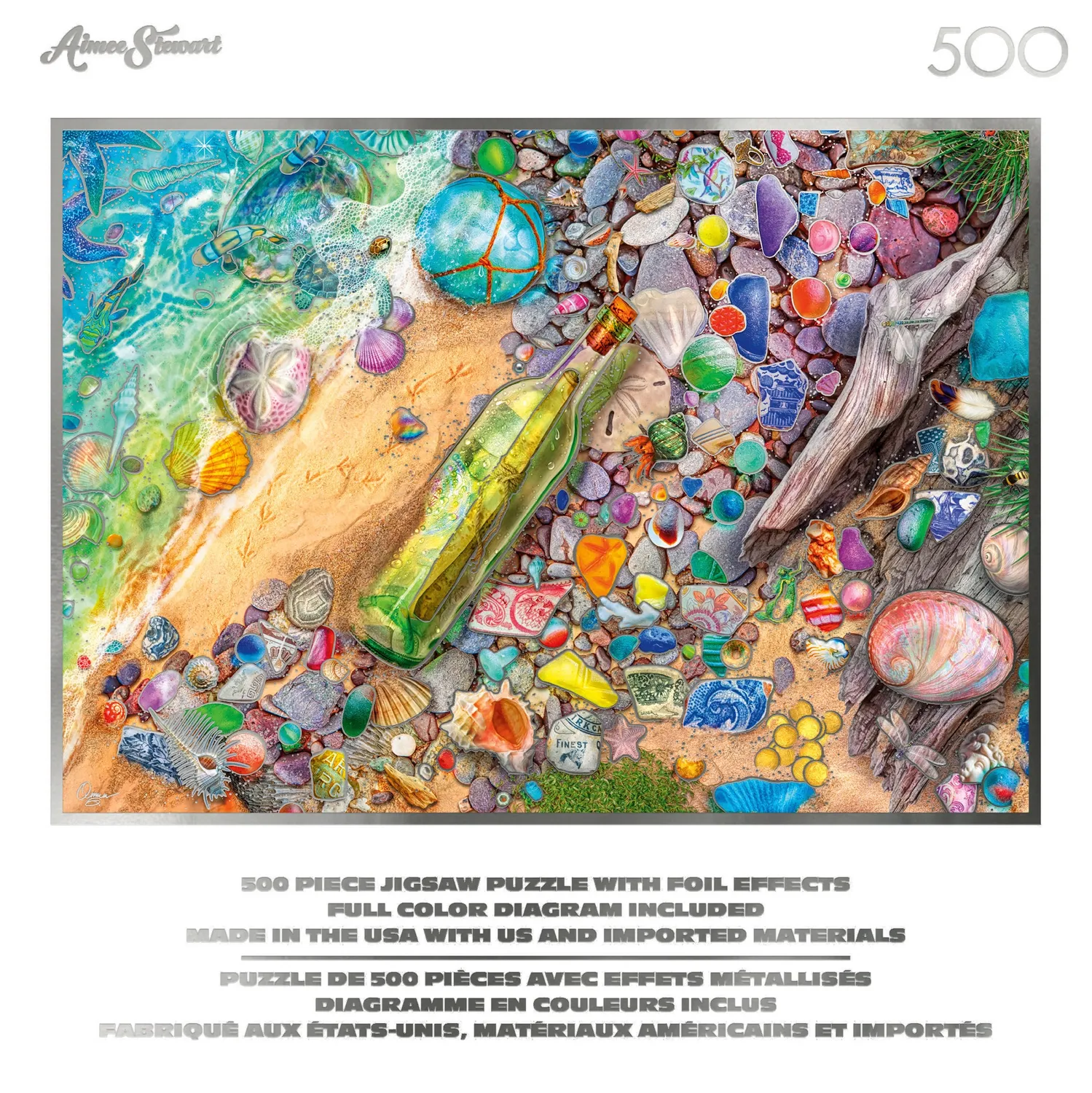 Buffalo Games Silver Select Beachcomber's Bounty puslespil 500
