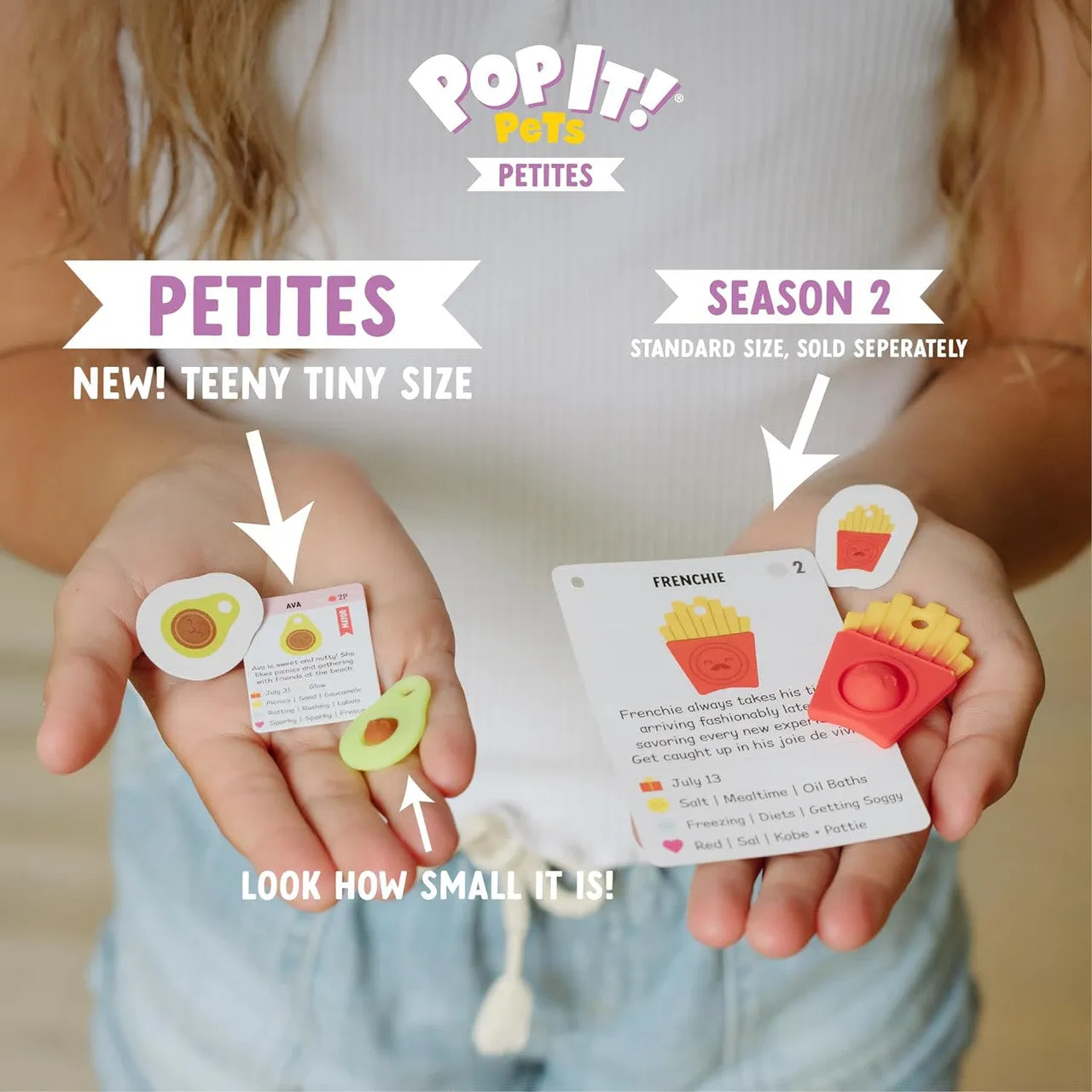 Pop It Petites Season 2 fidgetlegetøj mini blindpose