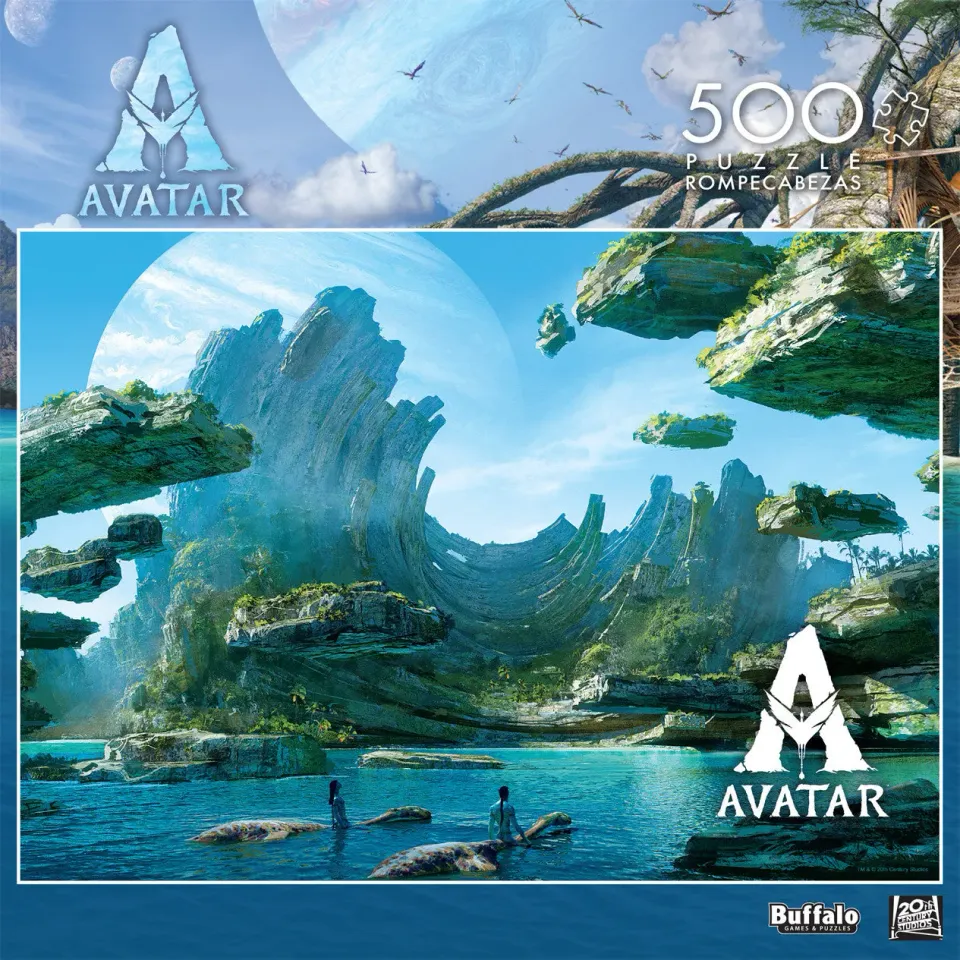 Buffalo Games Avatar Cove of Ancestors puslespil 500 brikker Pandora