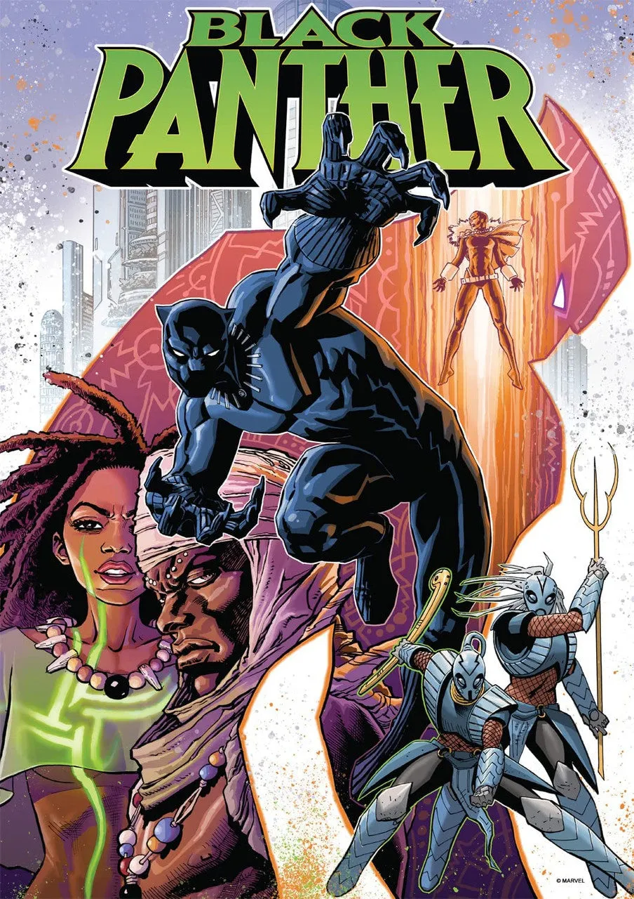 Buffalo Games Marvel Black Panther 19 puslespil 500 brikker tegneserie
