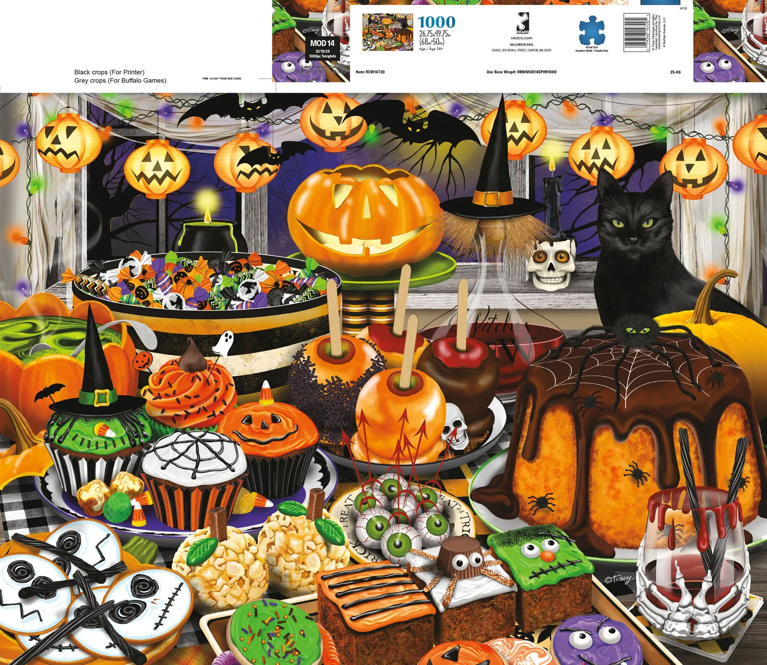 Buffalo Games Sapphire Halloween Haul puslespil 1000 halloween