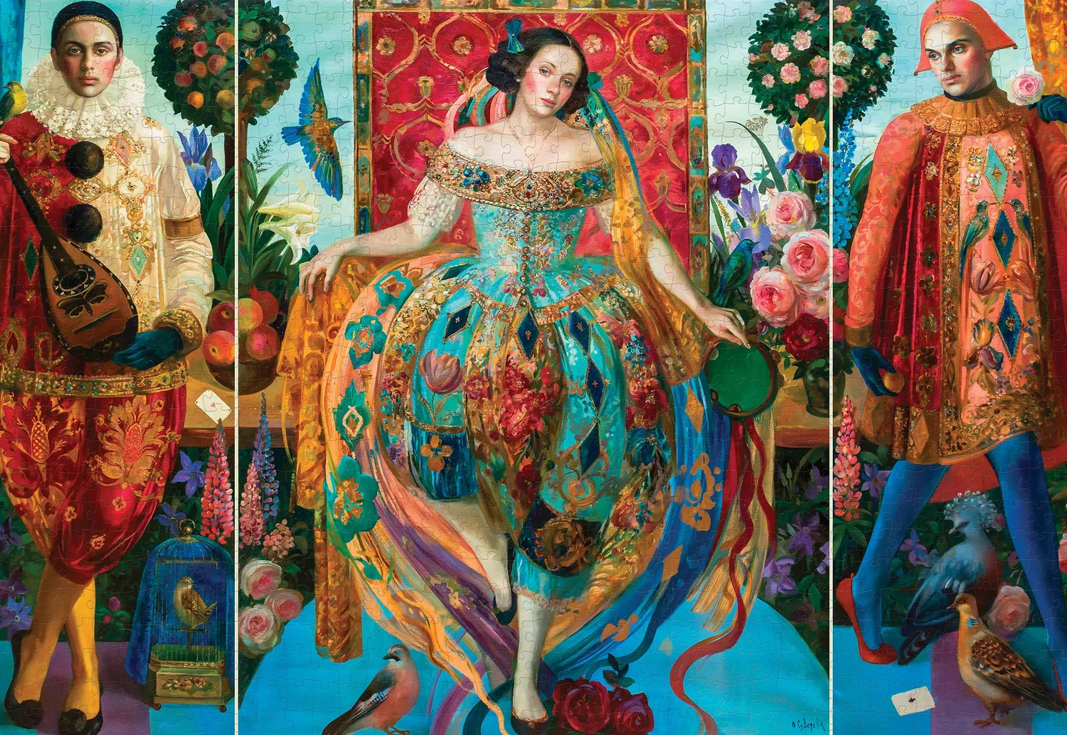 Pomegranate Olga Suvorova Dancer puslespil 1000 brikker teater