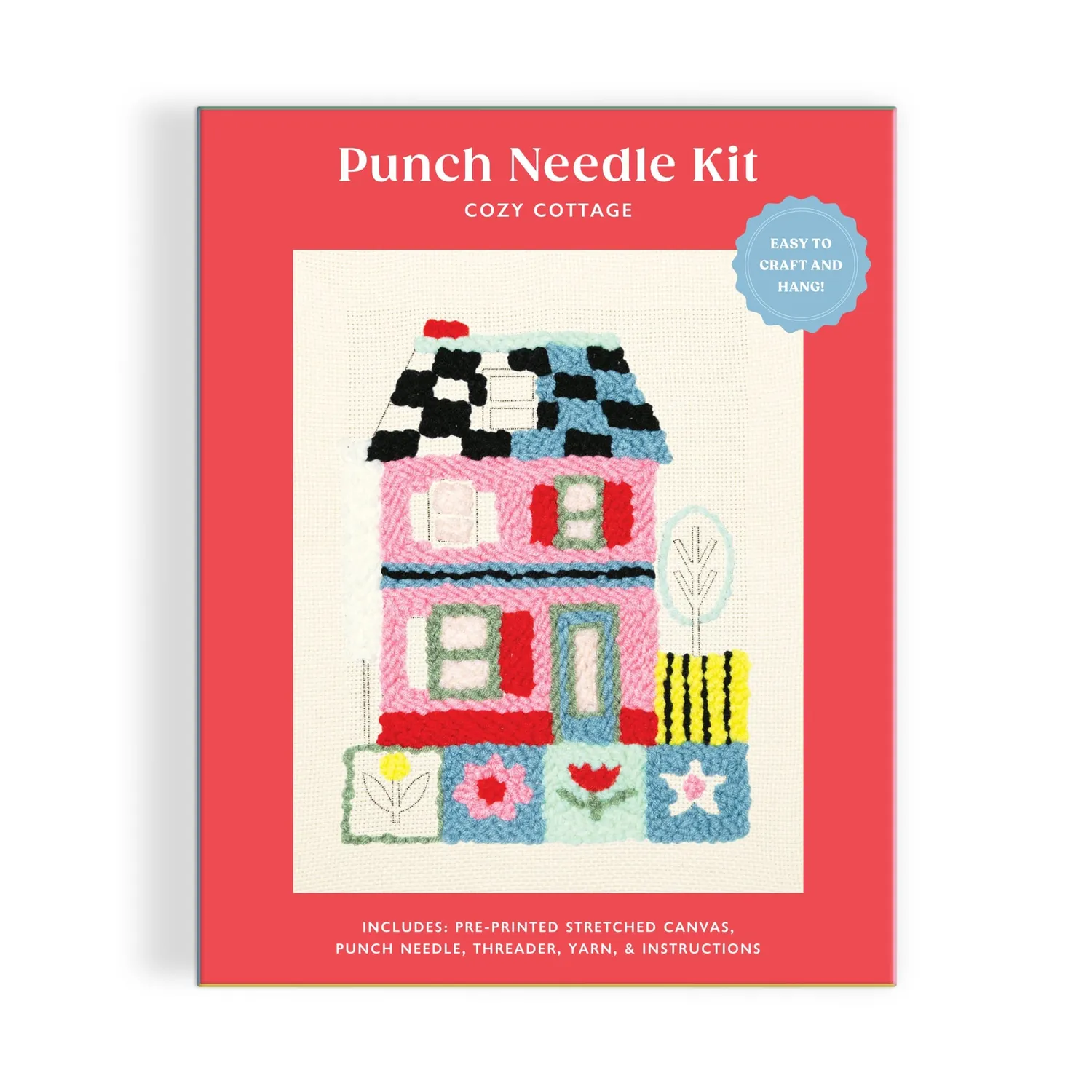 Molly Egan Cozy Cottage punch needle sæt broderi kit