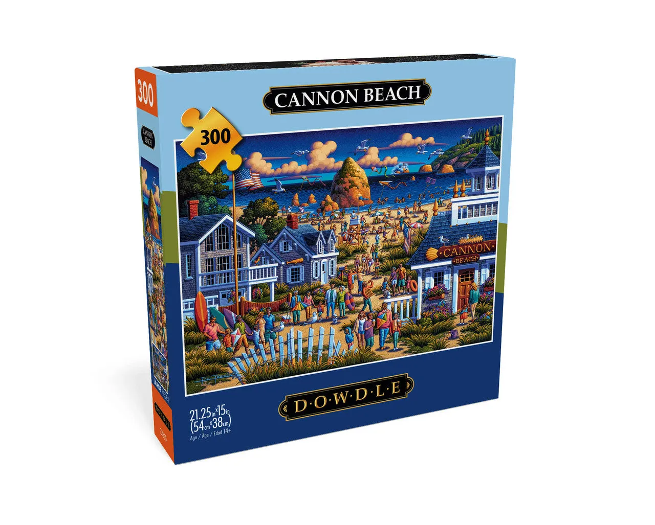 Buffalo Games Eric Dowdle Cannon Beach puslespil 300 store brikker