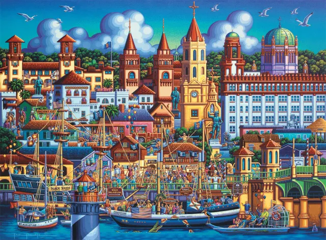 Buffalo Games Eric Dowdle St. Augustine puslespil 1000 brikker