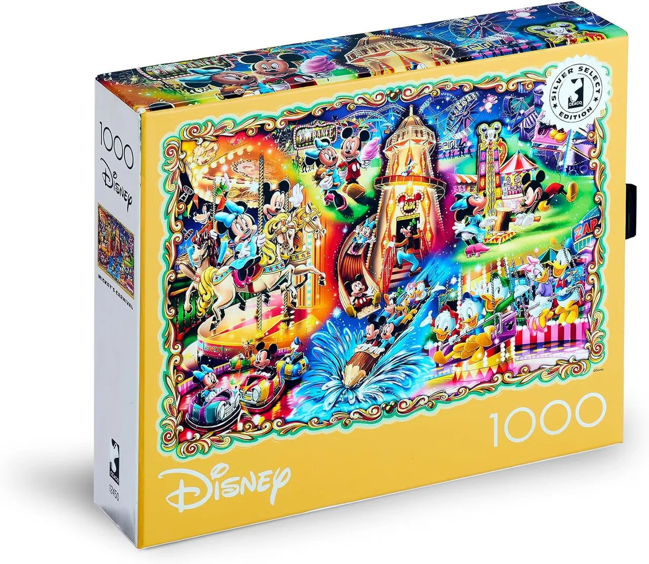 Buffalo Games Silver Select Mickey's Carnival puslespil 1000 brikker Disney