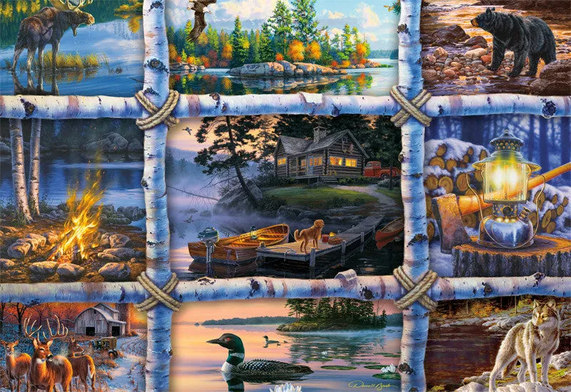 Buffalo Games North Country puslespil 2000 brikker vildmark