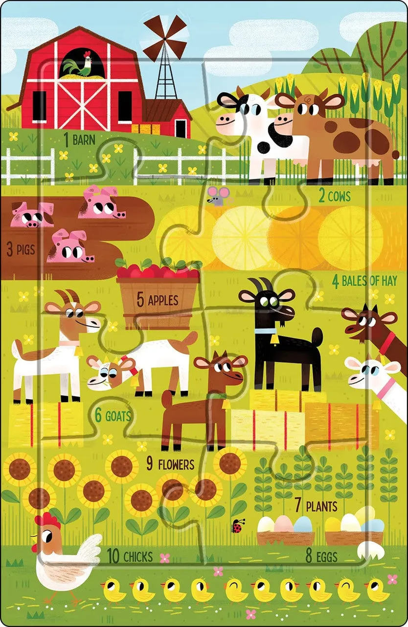 Buffalo Games Little Buffalo børnepuslespil 8-pak bakke