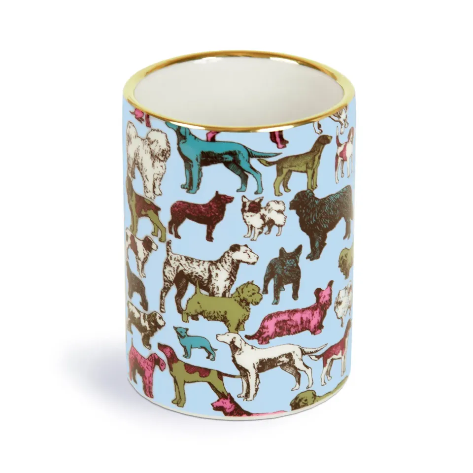 Liberty Best in Show penneholder porcelæn hunde