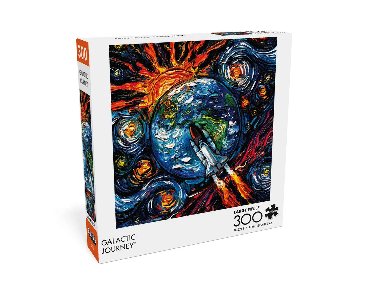 Buffalo Games Galactic Journey puslespil 300 brikker – rum