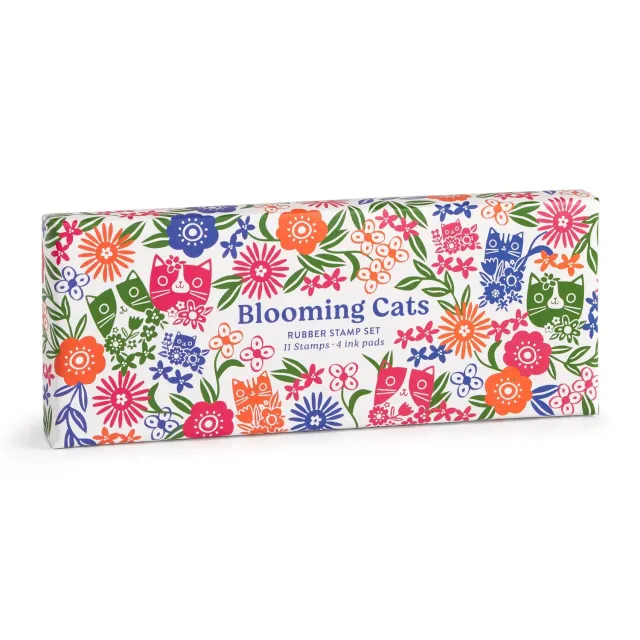 Good Puzzle Co. Blooming Cats stempelsæt katte 11 dele
