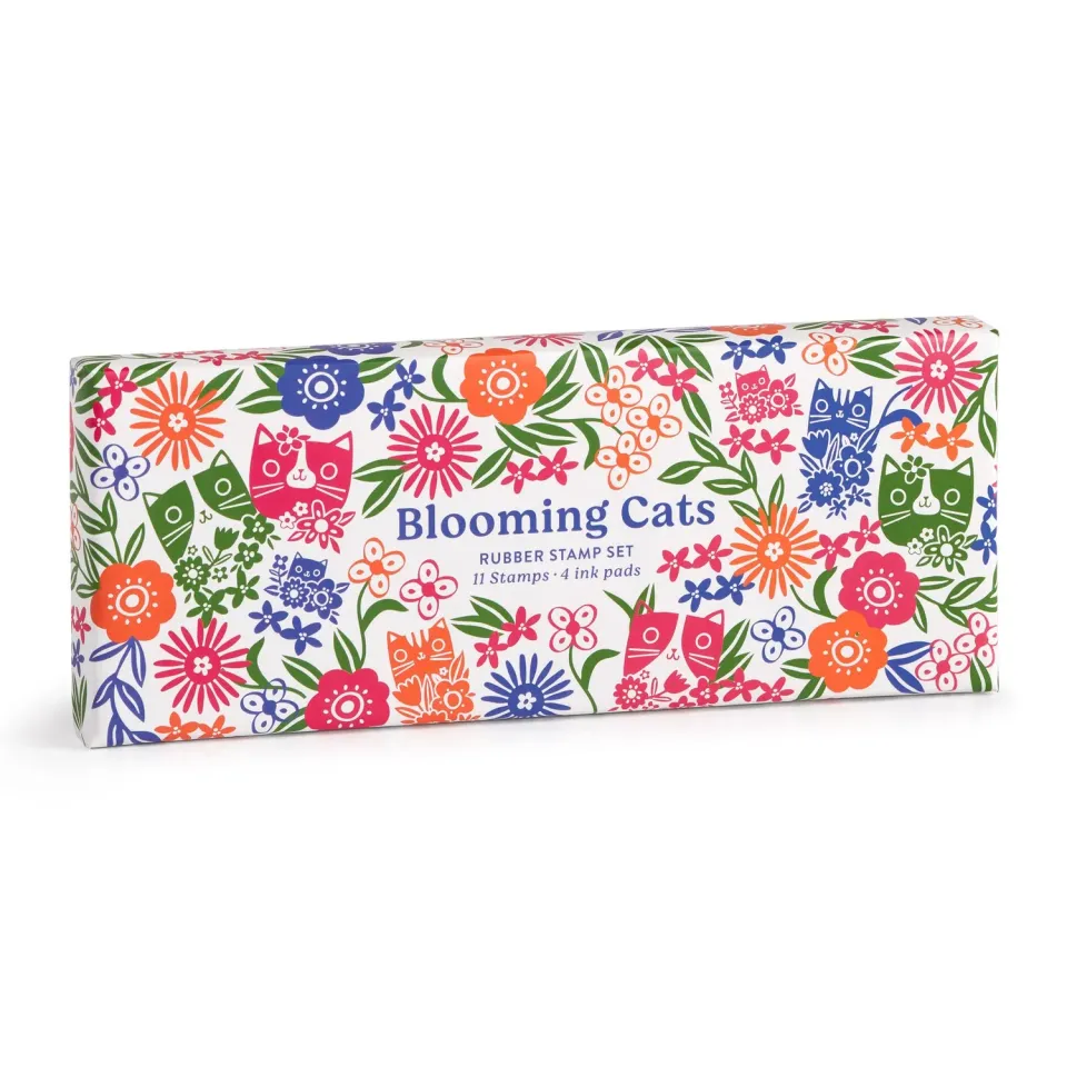 Good Puzzle Co. Blooming Cats stempelsæt katte 11 dele
