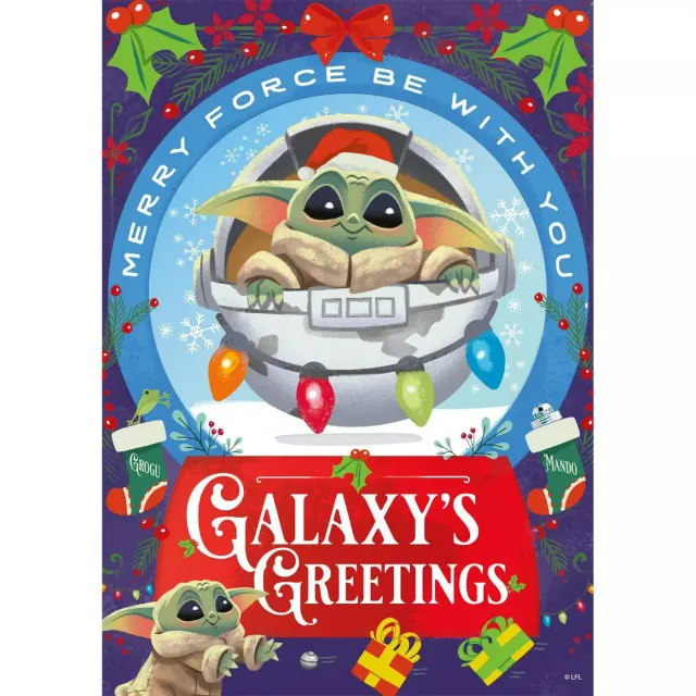 Buffalo Games Star Wars Galaxy's Greetings puslespil 500 brikker jul