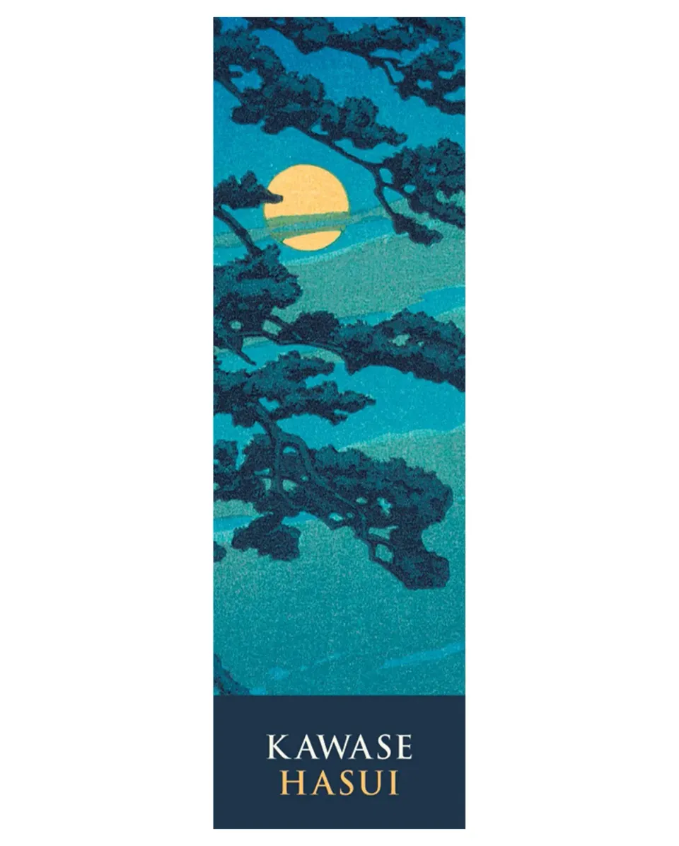 Pomegranate Kawase Hasui Full Moon at Magome bogmærke