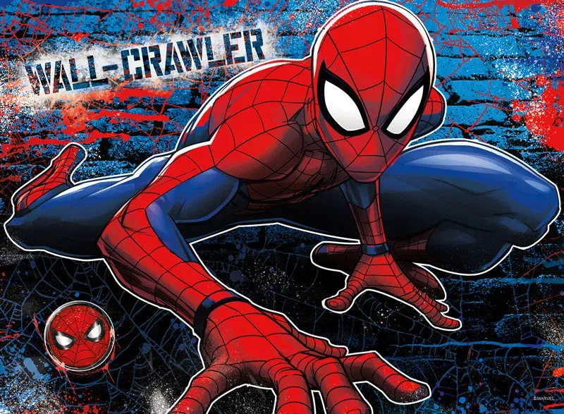 Buffalo Games Marvel Wall-Crawler puslespil 100 brikker Spider-Man