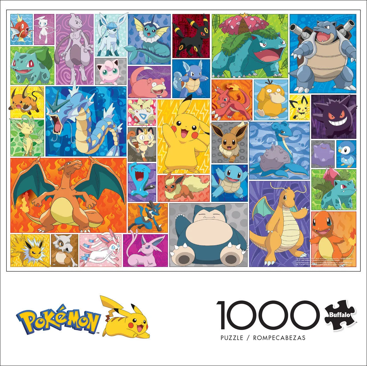 Buffalo Games Collage Pokemon Frames puslespil 1000 brikker