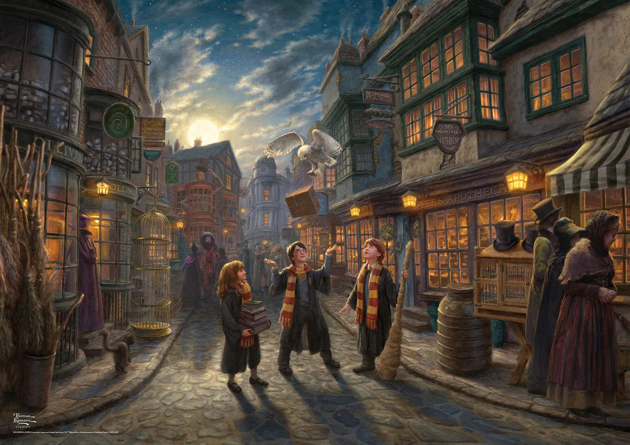 Ceaco Silver Select Diagon Alley puslespil 500 brikker Harry Potter