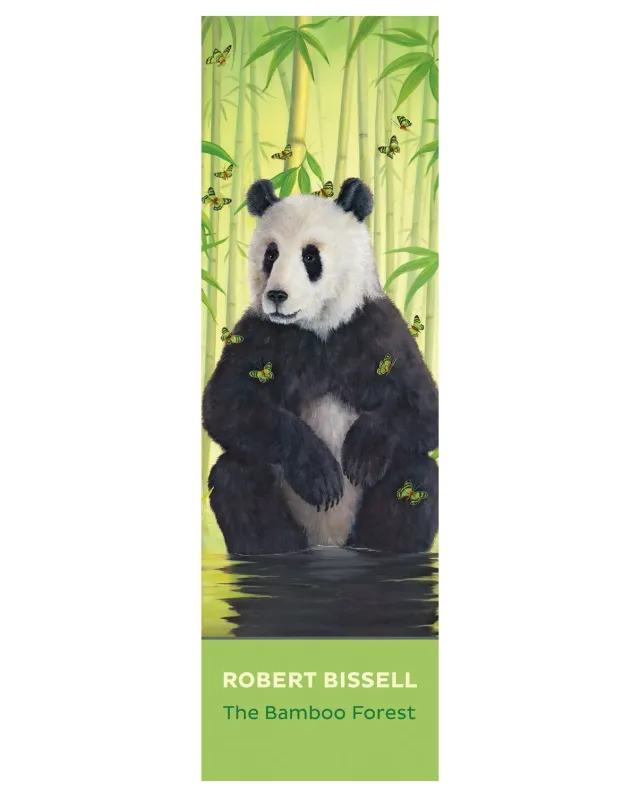 Pomegranate Robert Bissell Bamboo Forest bogmærke dyr