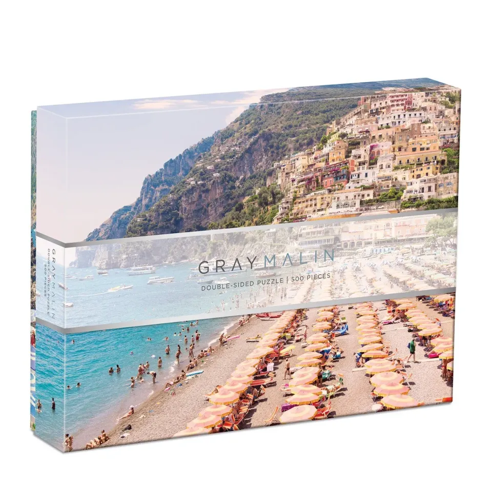 Good Puzzle Co. Gray Malin Italy puslespil 500 brikker dobbeltsidet