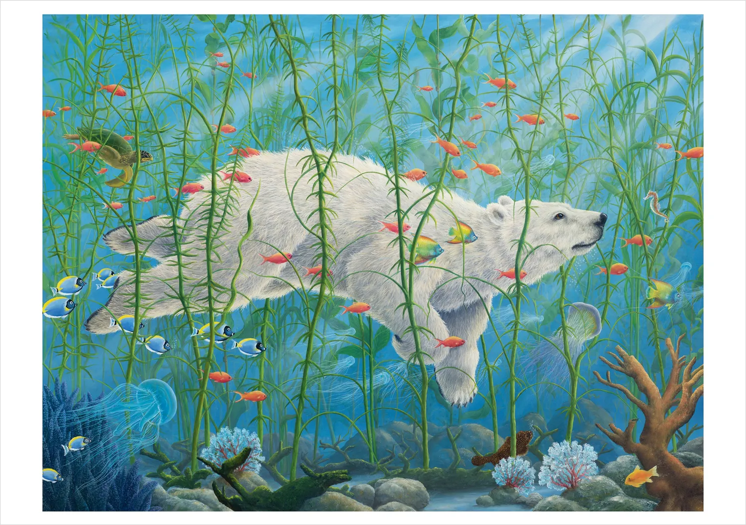 Pomegranate Spirit Robert Bissell brevkort 20 stk dyr