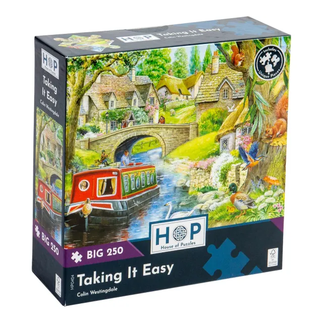 House of Puzzles BIG Taking It Easy puslespil 250 brikker XL