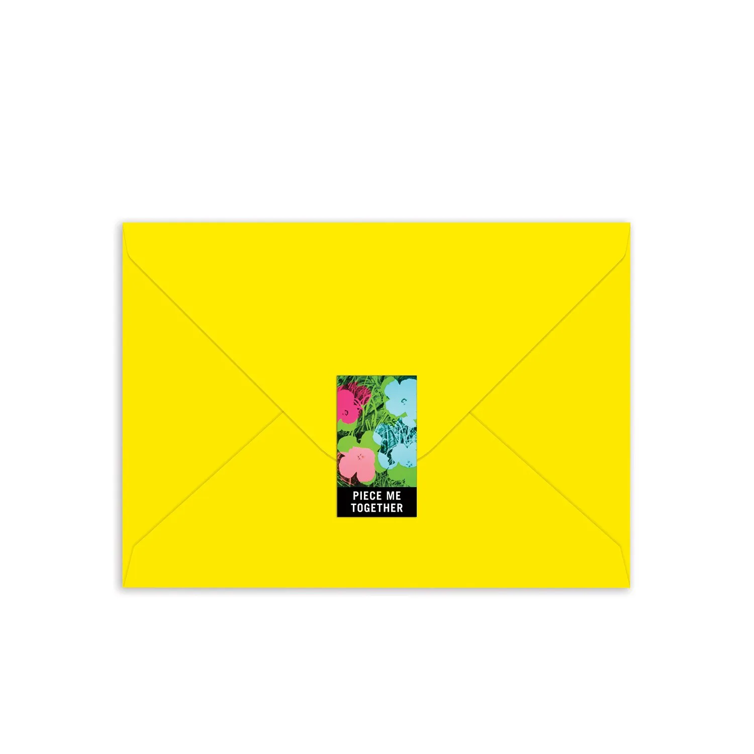 Galison Andy Warhol Flowers puslespil kort 60 brikker