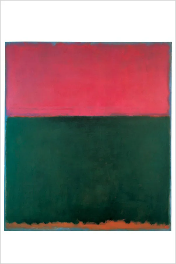 Pomegranate Rothko Boxed Notecard brevkortsæt abstrakt