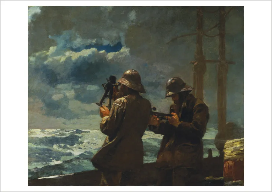 Pomegranate Winslow Homer Maine kortæske 20 stk kyst