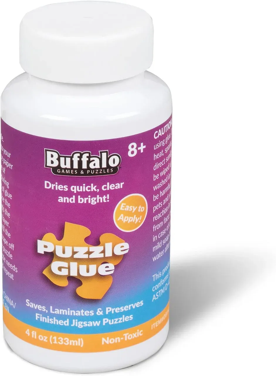 Buffalo Games Jigsaw Puzzle Glue puslespilslim 4oz klar
