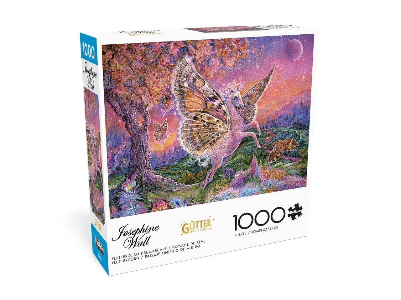 Buffalo Games Josephine Wall Fluttercorn Dreamscape puslespil 1000 brikker