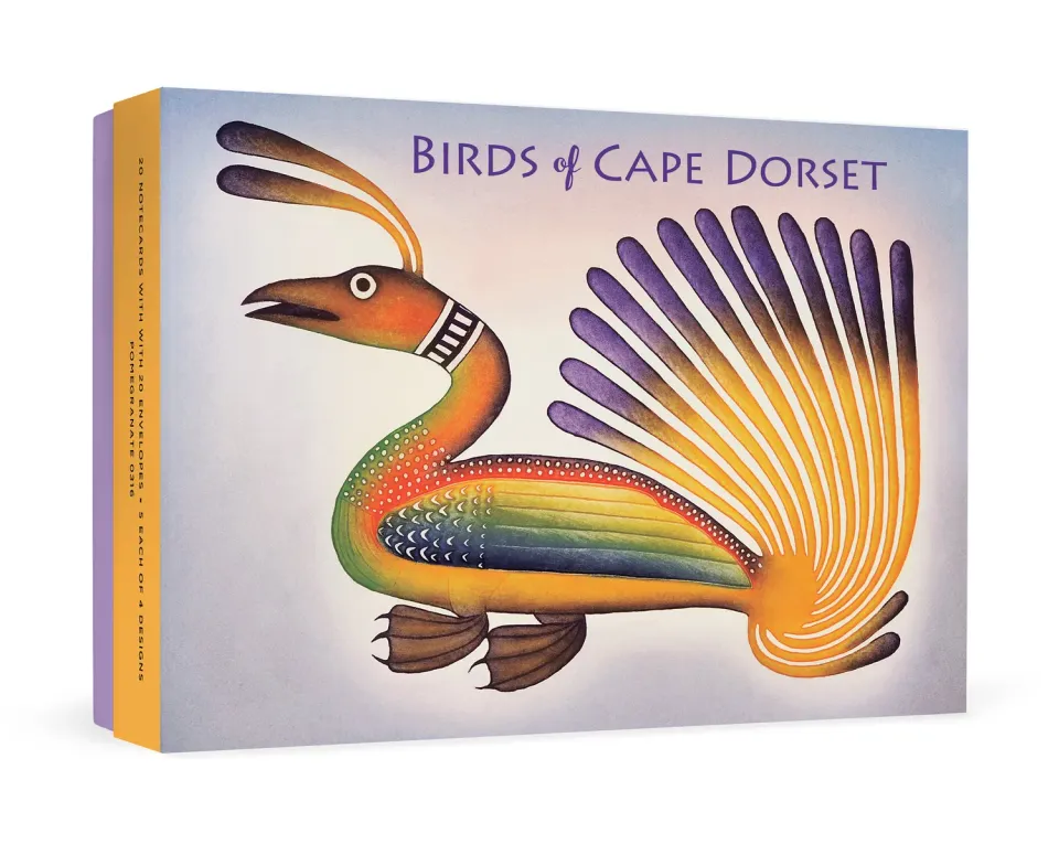 Pomegranate Birds of Cape Dorset kortæske 20 kort
