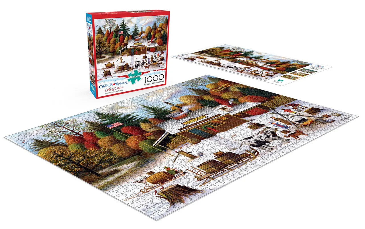 Buffalo Games Charles Wysocki Vermont Maple 1000 puslespil