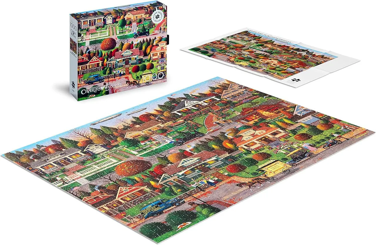 Buffalo Games Silver Select Bungalowville puslespil 1000 americana