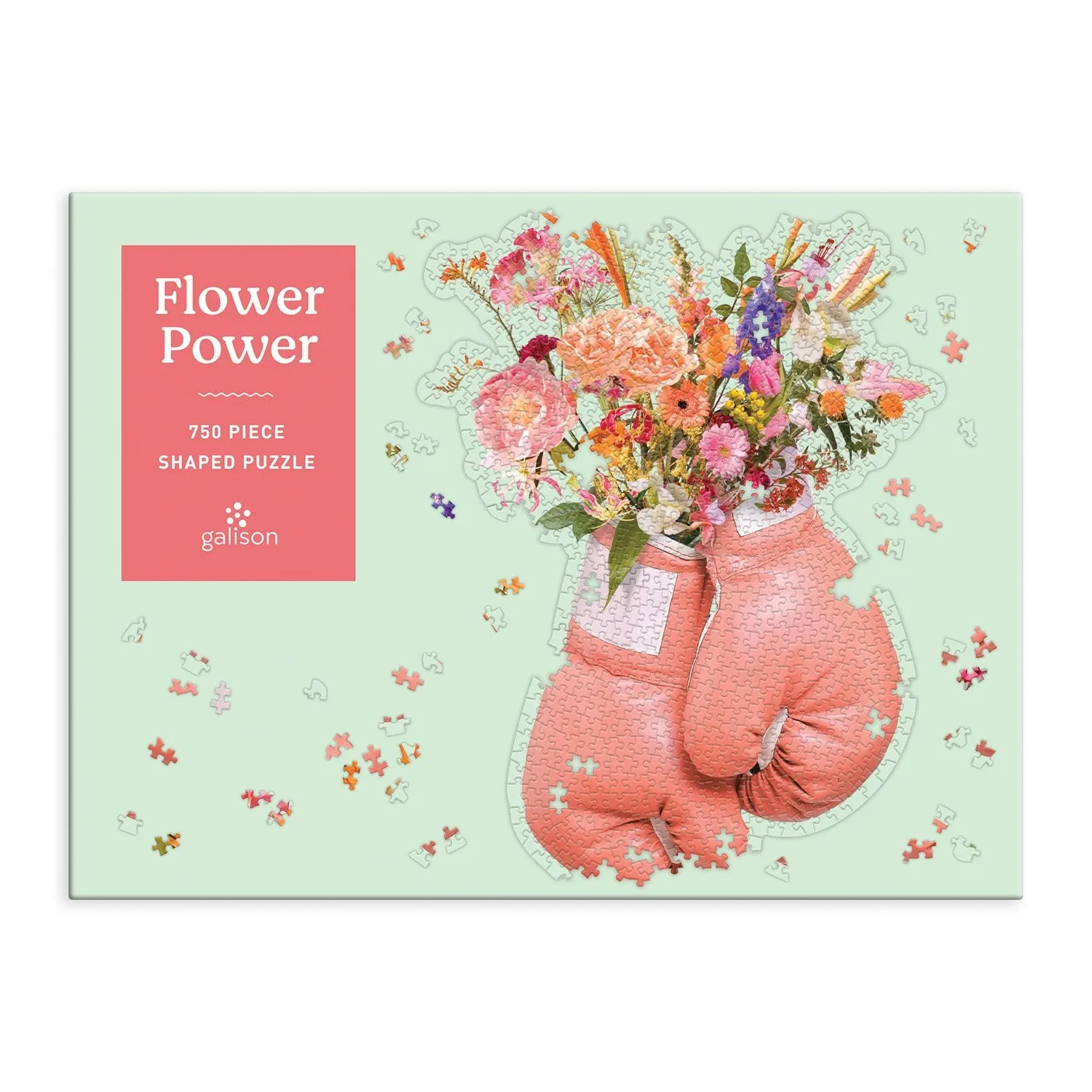 Good Puzzle Co. Flower Power formet puslespil 750 brikker