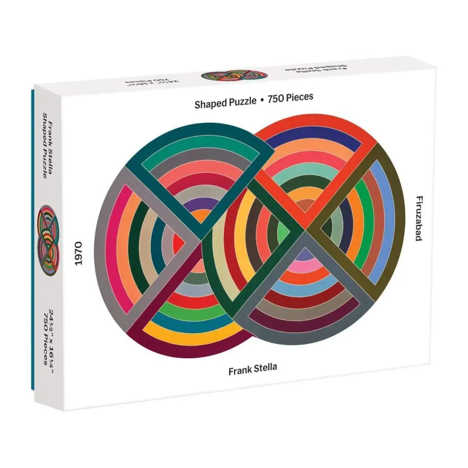 Good Puzzle Co. Frank Stella puslespil 750 brikker formet