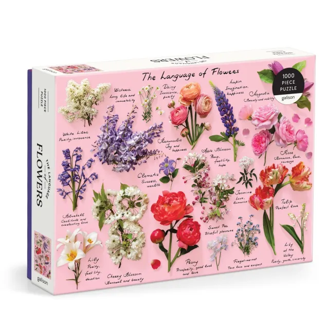 Good Puzzle Co. Language of Flowers puslespil 1000 blomster