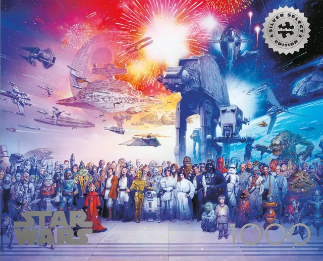 Buffalo Games Star Wars You Were The Chosen One puslespil 1000 brikker collage