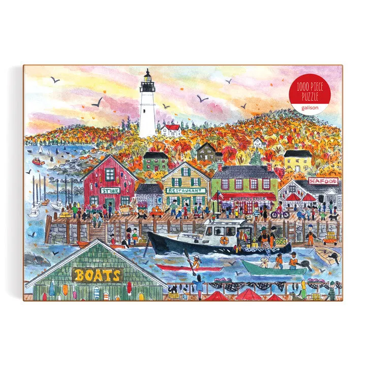 Good Puzzle Co. Autumn by the Sea puslespil 1000 efterår