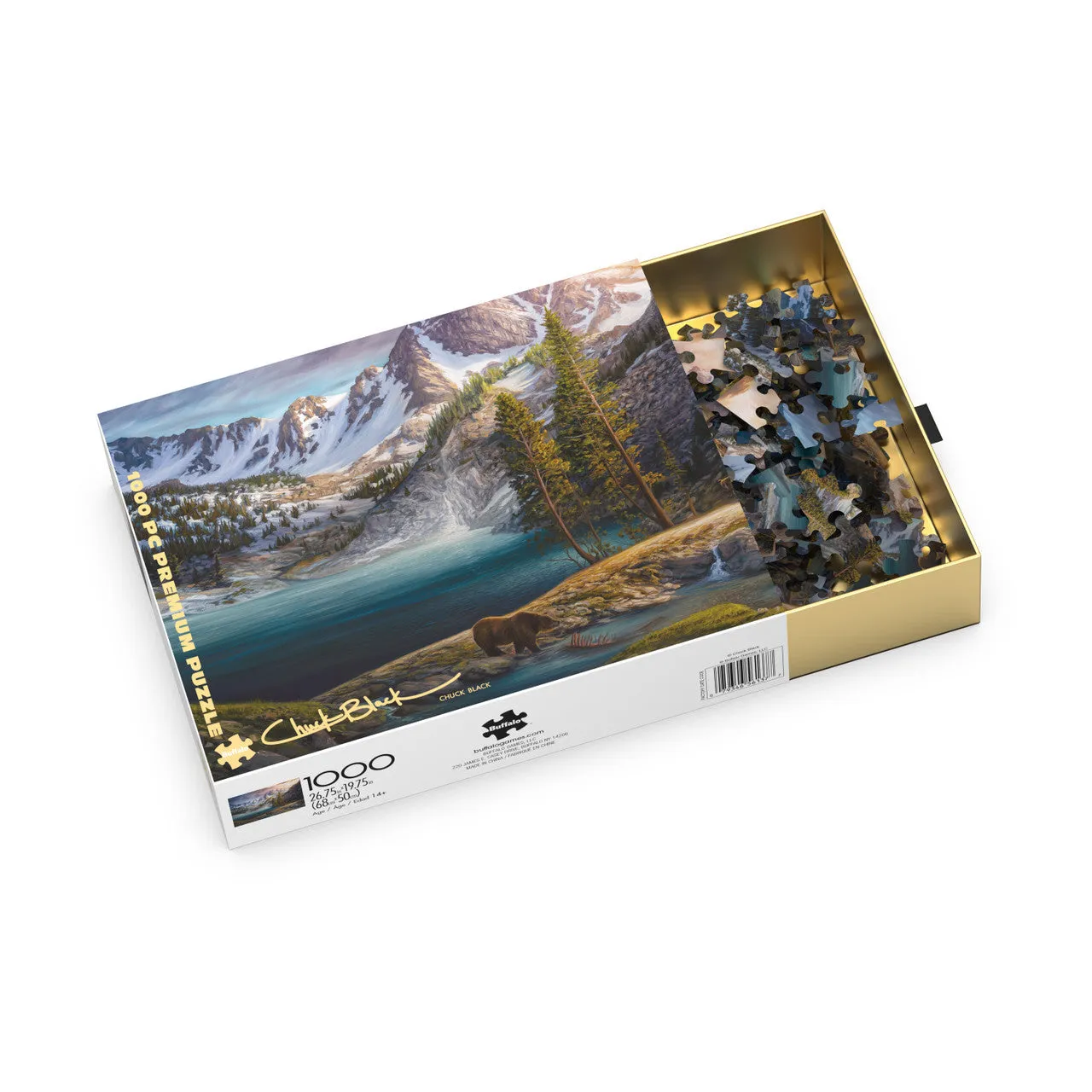 Buffalo Games Gold Hard to Come By puslespil 1000 brikker natur