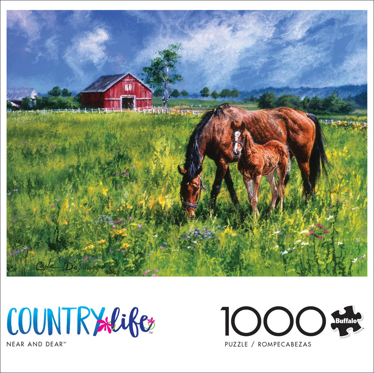 Buffalo Games Country Life Near and Dear puslespil 1000 brikker