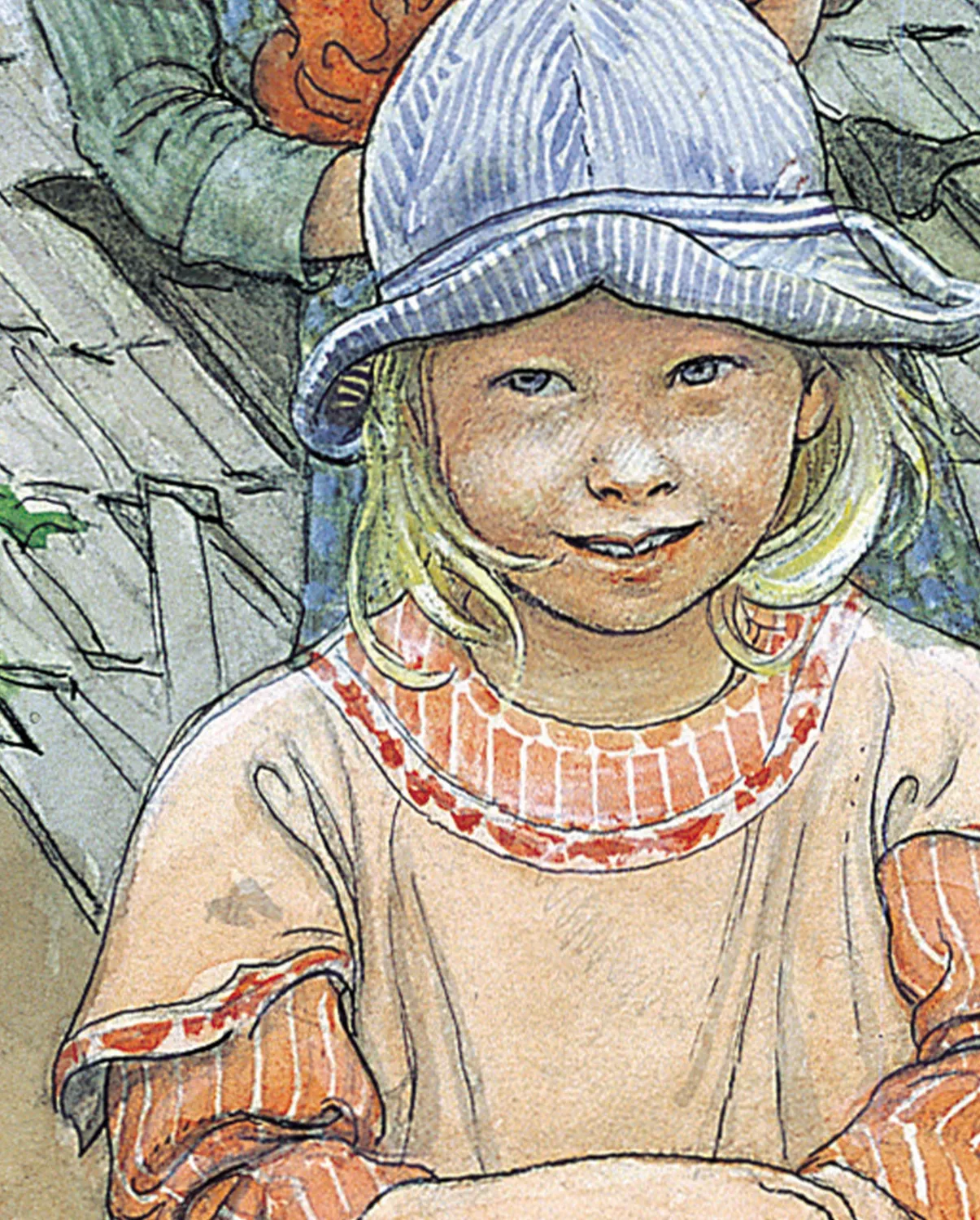 Pomegranate Carl Larsson By the Cellar bogmærke svensk