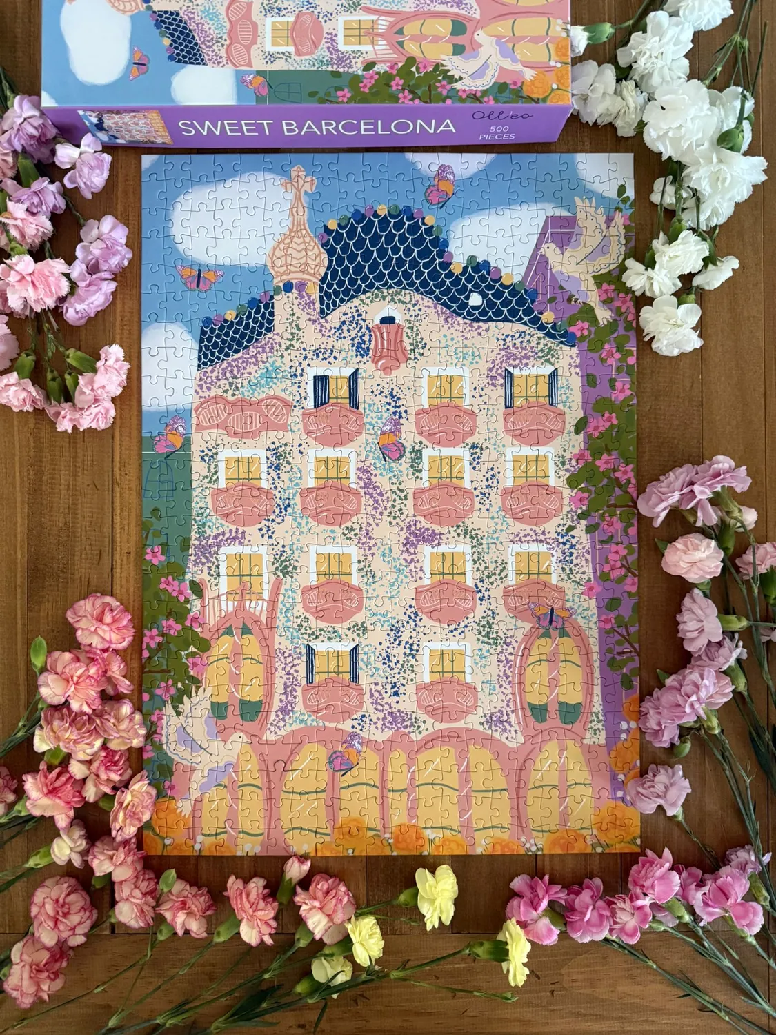 Olleo Édition Hommage au Centenaire puslespil 2x500 Gaudí