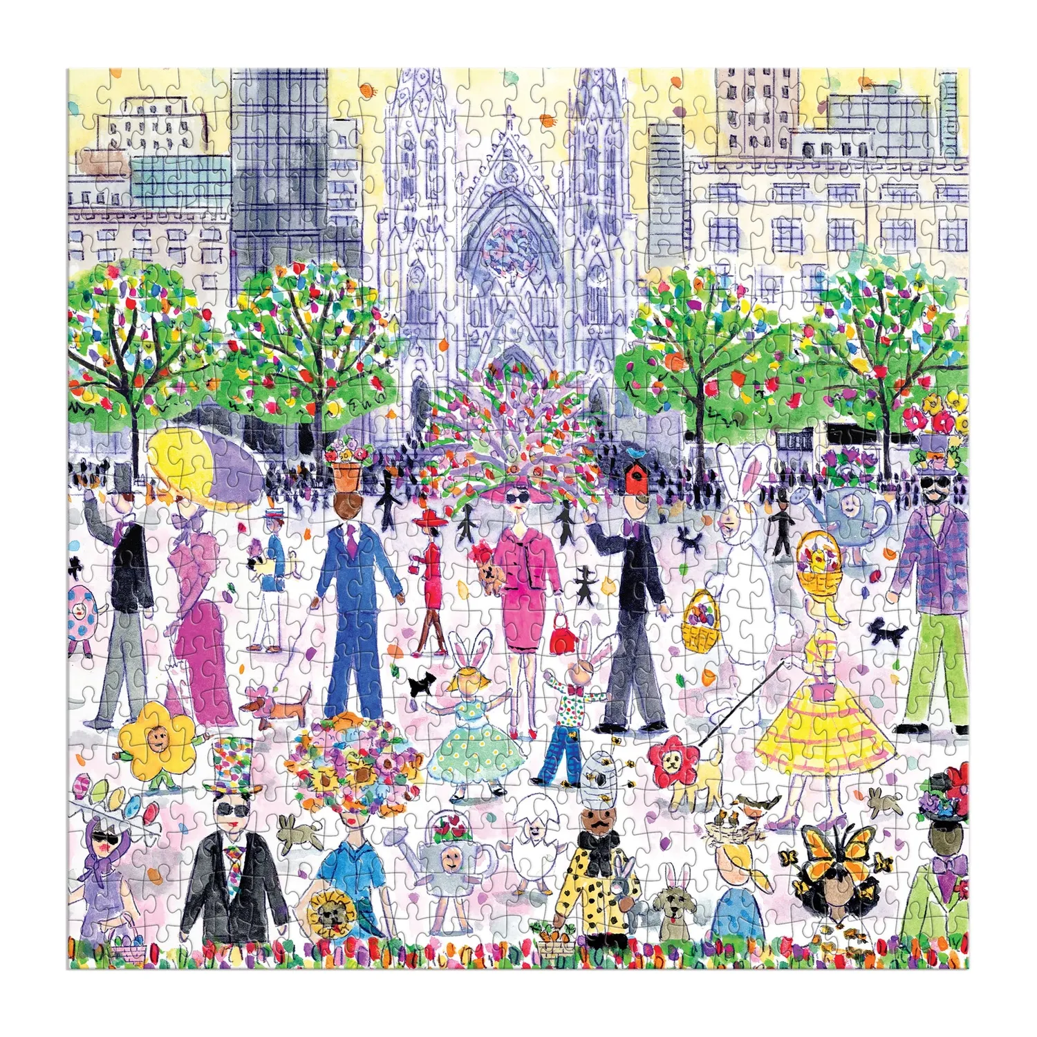 Good Puzzle Co. Michael Storrings Easter Parade puslespil 500 brikker påske