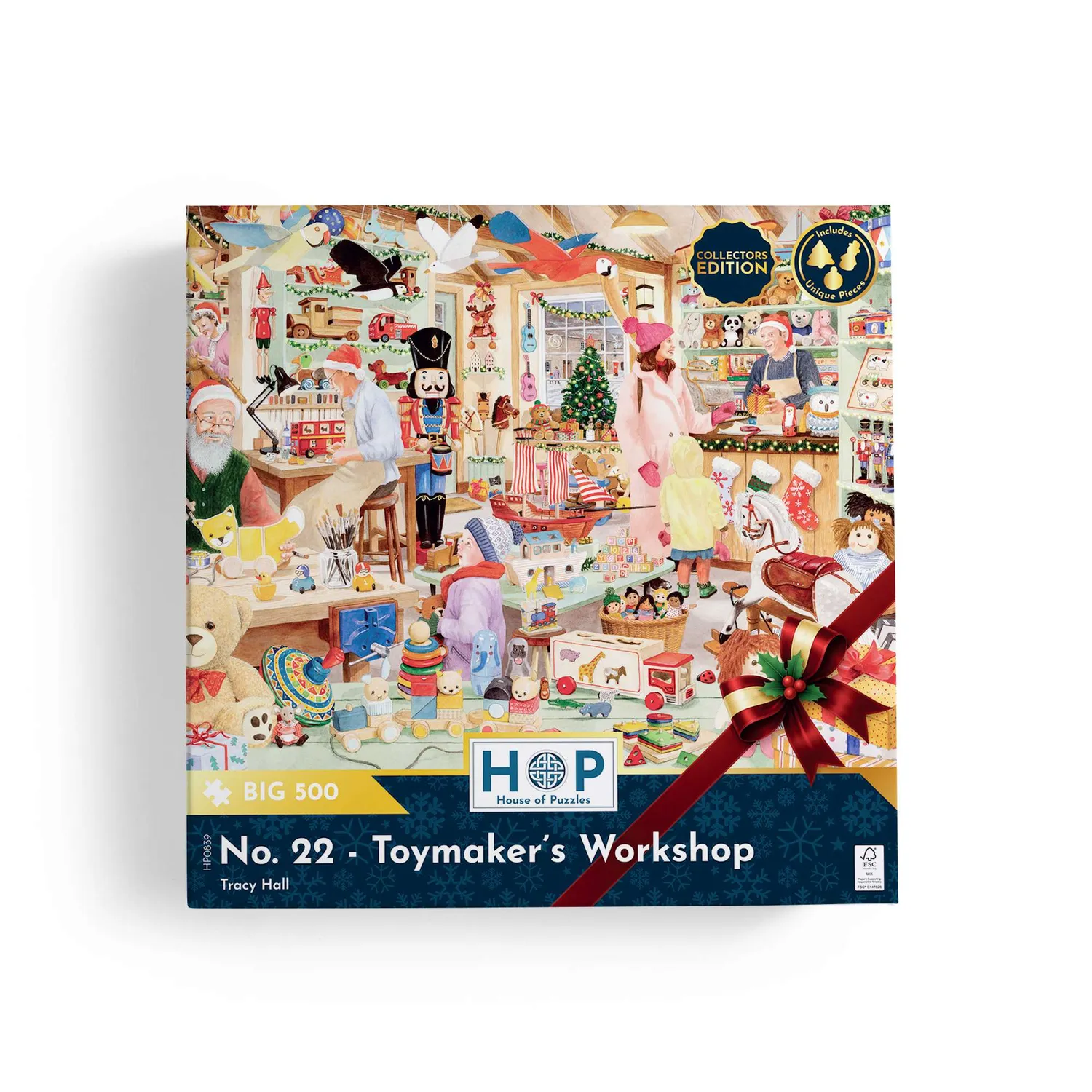 House of Puzzles No. 22 Toymaker's Workshop puslespil 500 brikker jul