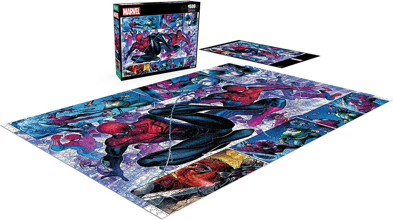 Buffalo Games Marvel The Clone Conspiracy puslespil 1500 brikker Spider-Man