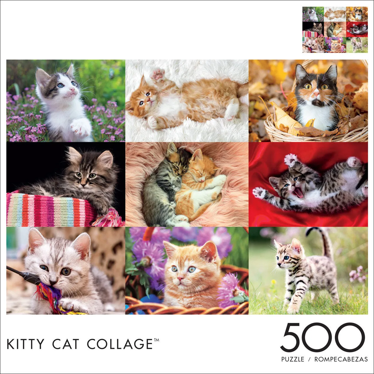 Buffalo Games Prank Puzzles Kitty Collage puslespil 500 brikker prank