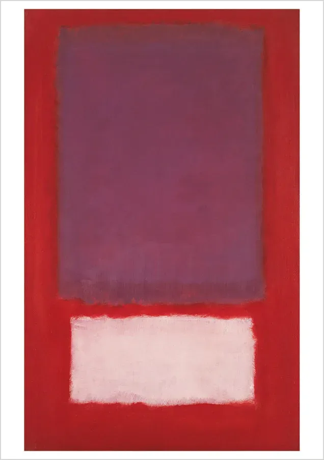 Pomegranate Mark Rothko No. 5 kort abstrakt kunst