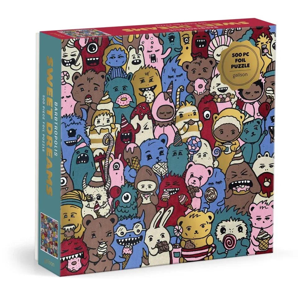 Good Puzzle Co. Barbtropolis Sweet Dreams 500 puslespil foil