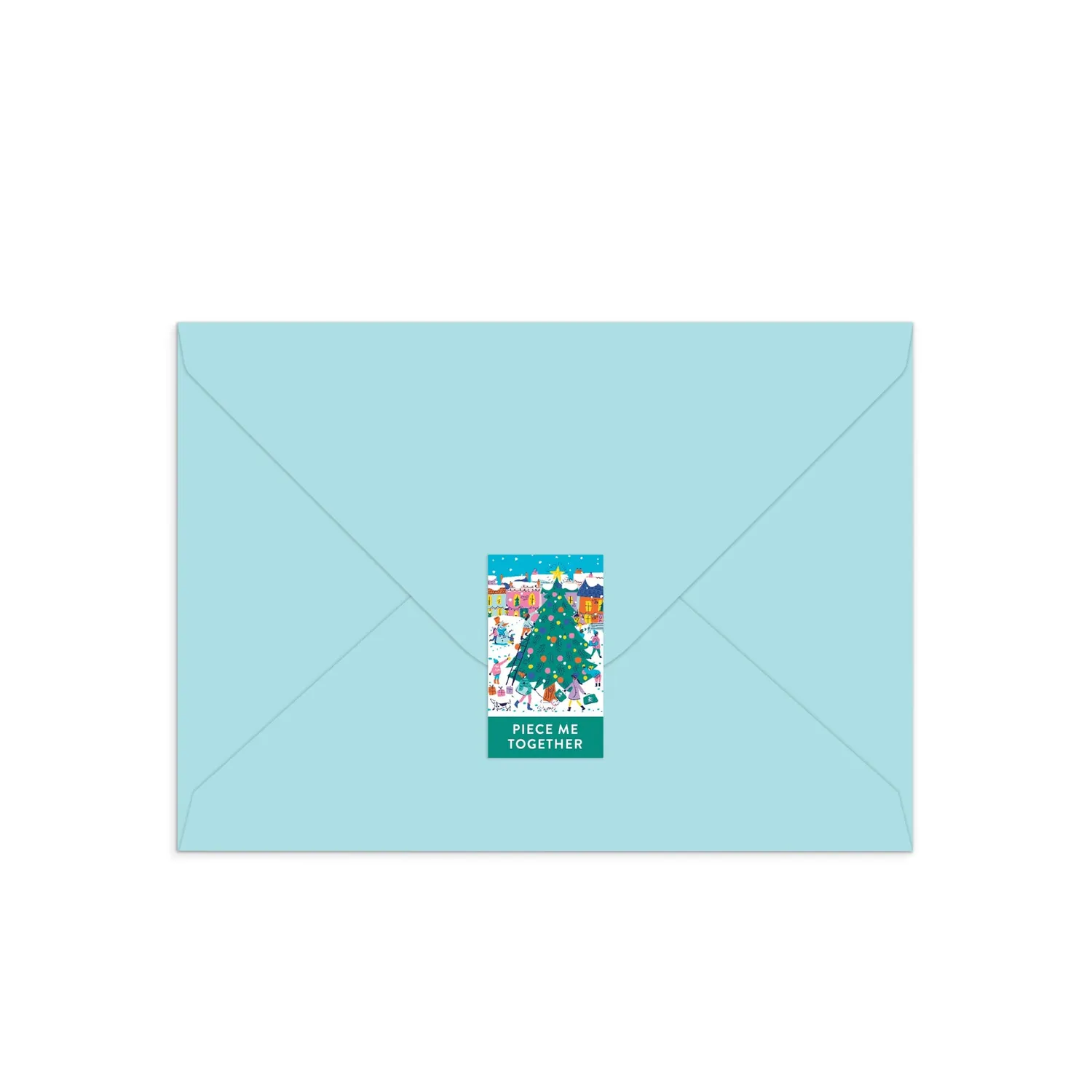Good Puzzle Co. Merry & Bright lykønskningskort puslespil 60 brikker