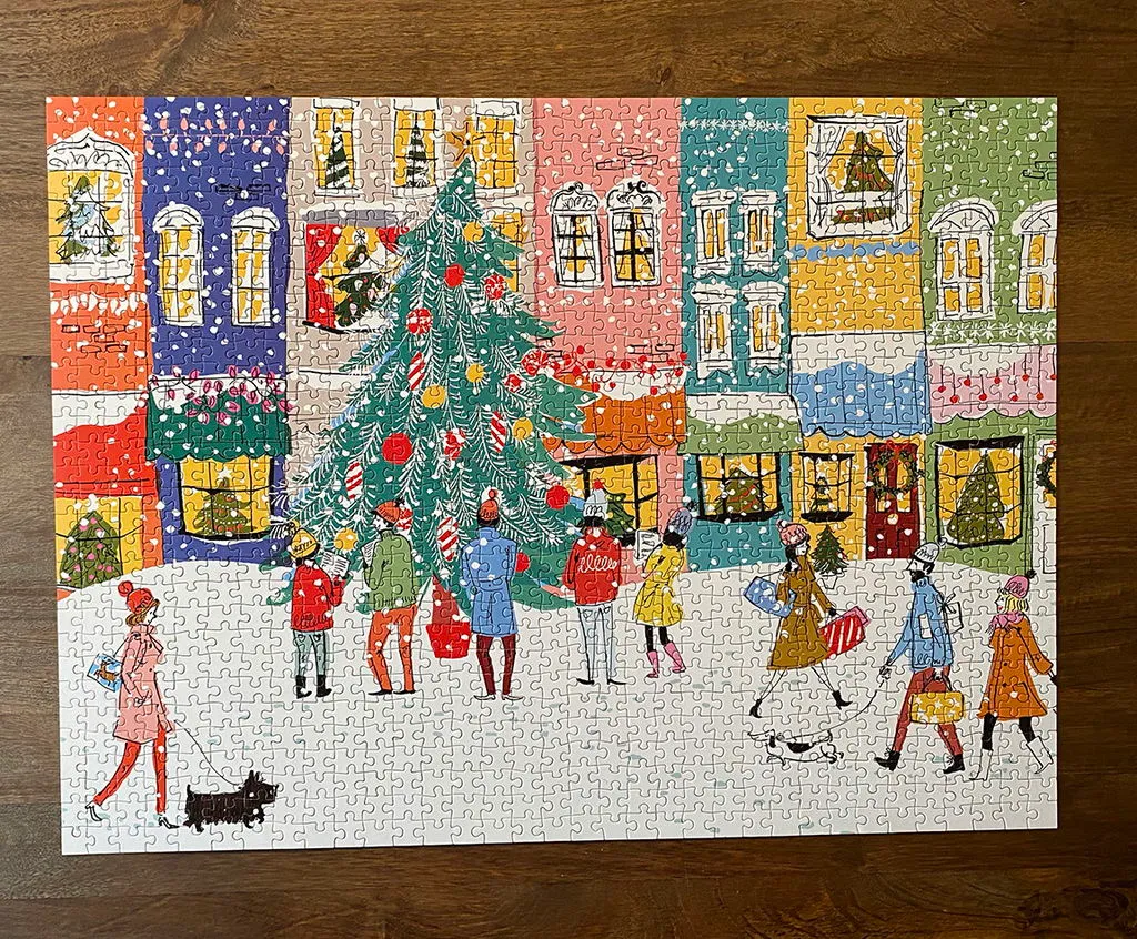 Good Puzzle Co. Christmas Carolers puslespil 1000 brikker jul